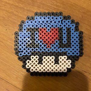 I Love You Mario Mushroom